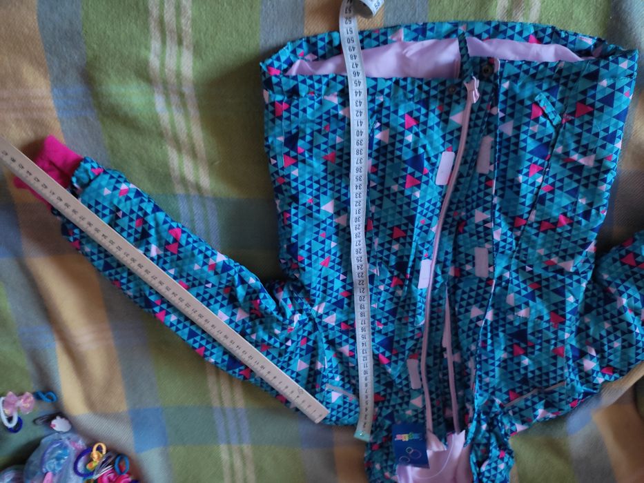 Термо куртка на дівчинку 4-6-7 років