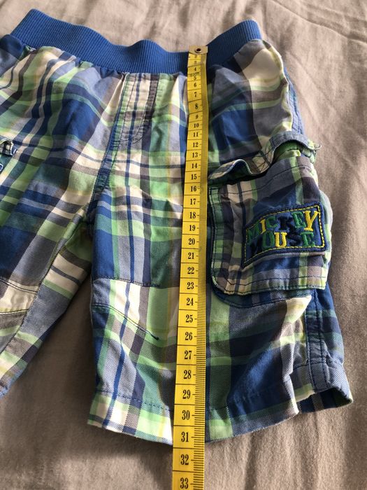 Spodenki bojówki 9-12m