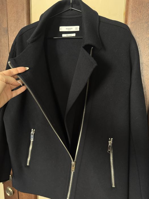 Напівпальто Mango, 100% вовна, розмір М