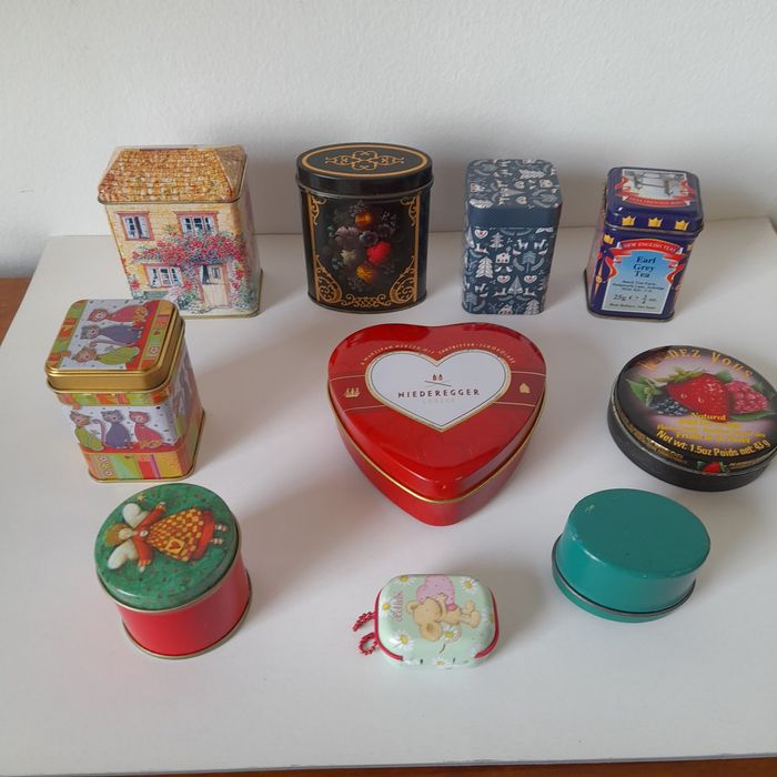Latas coleção miniaturas