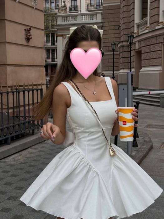 Неймовірна літня  рожева сукня