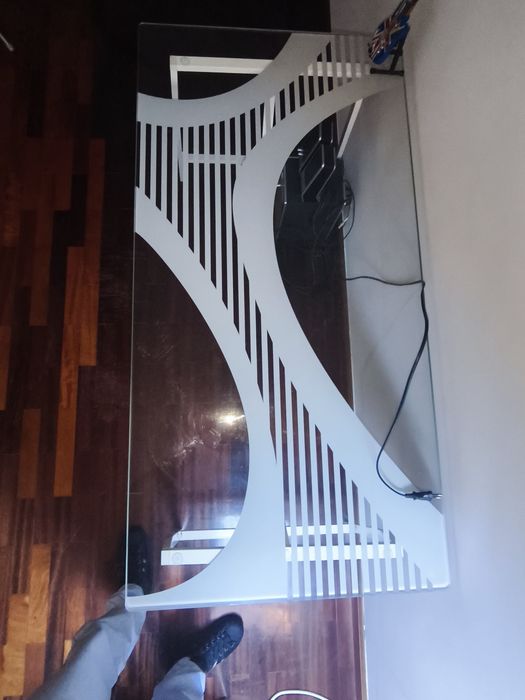 Secretaria em Vidro 120x60