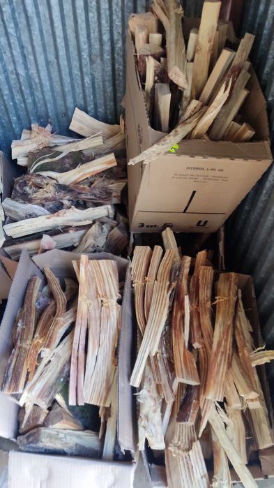 Rozpałka Podpałka Drzazga Drobna 10kg Wysyłka Paczkomat