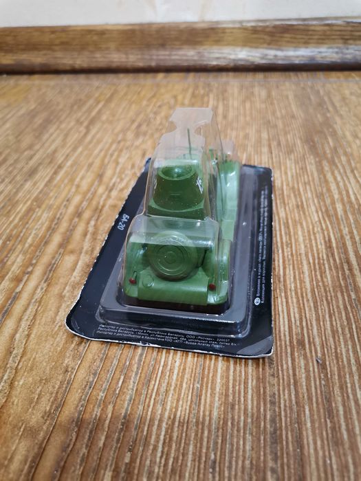 Машинка бронемобиль БА-20 DeAgostini