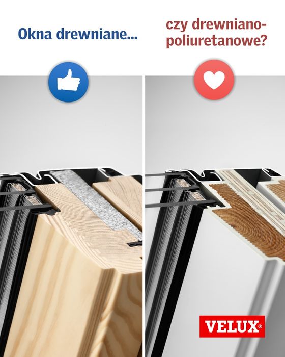 Okno dachowe z montażem