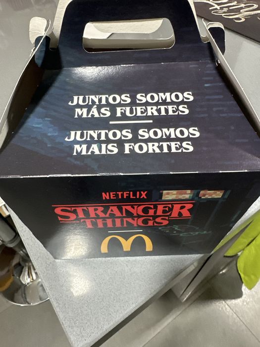 Bonecos Stranger Things do Mcdonalds