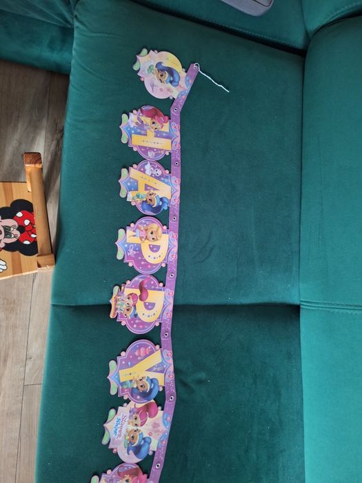 Napis happy birthday shimmer i shine