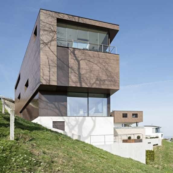 Płyta elewacyjna HPL  8 mm drewnopodobna . Fasada wentylowana - montaż