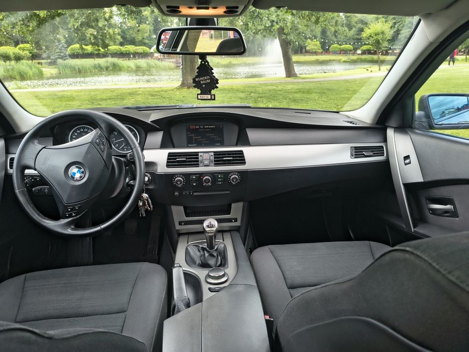 BMW523i/E60/Sprowadzony/Stan bdb/Zamiana na Busa/177KM/Xenon/Lift/Manual/