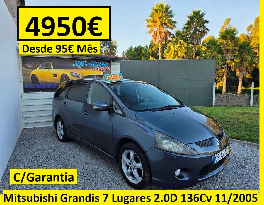 Mitsubishi Grandis 2.0DiD 136Cv 7 Lugares 11/2005