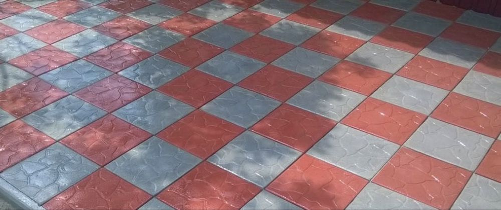 Бетонна тротуарна плитка.