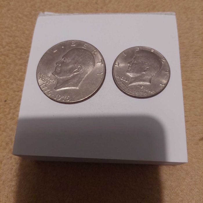 Monety dolary USA  - łącznie 7 sztuk