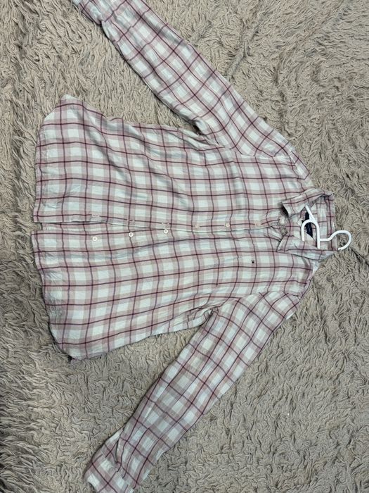 Рожева рубашка в клінтку Tommy Hilfiger