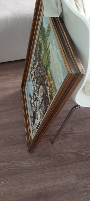 Quadro a óleo João Ovídio em muito bom estado.