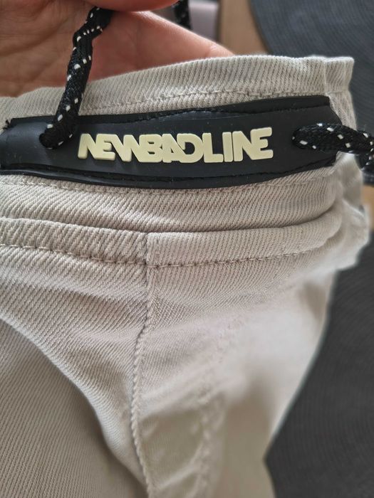 Spodnie męskie "Spodnie Jeans Jogger New Bad Line Cargo" Szare