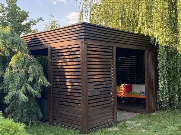 Котеджі, тераси, каркасні будинки, альтанки, перголи, сходи, сауни