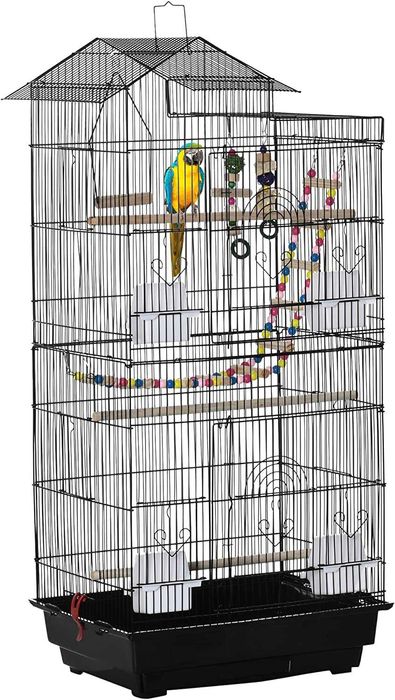 Gaiola para pássaros - nova - 46 x 36 x 100 cm