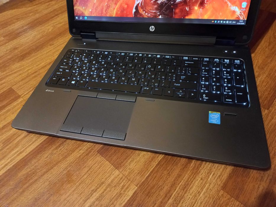Игровой HP ZBOOK 15 + (Intel Core i7) + 16 RAM + Видео GDR5 + 4К ЭКРАН