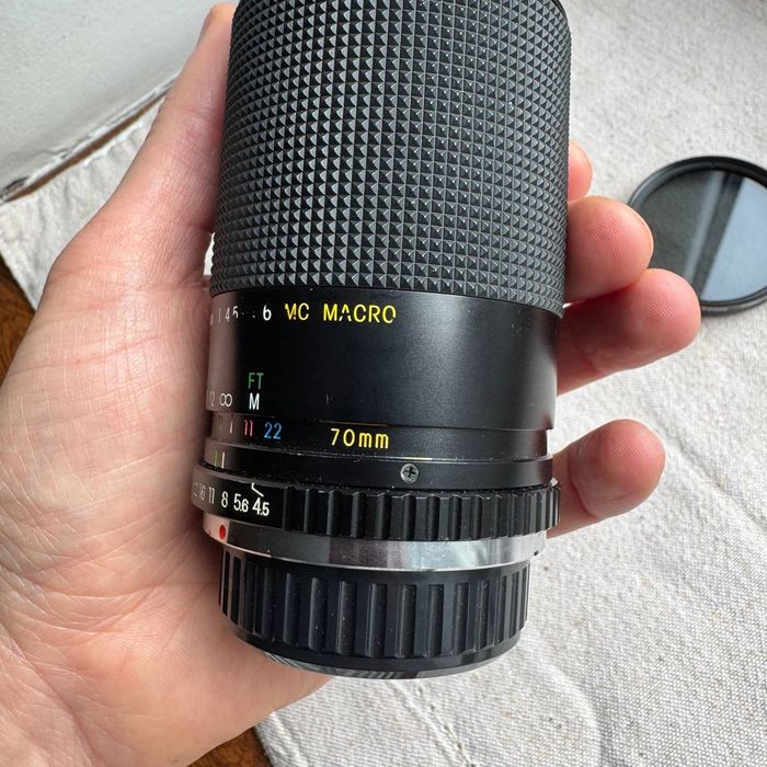 Obiektyw Miranda 70-210mm 1:4.5-5.6 MC Macro Canon FD