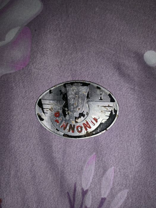 Емблема,шильдік,накладка на бак мотоцикла Панонія Pannonia під віднов.