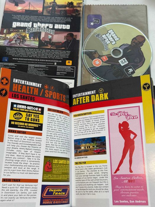 GTA Ліцензійна Grand Theft Auto San Andreas повний комплект