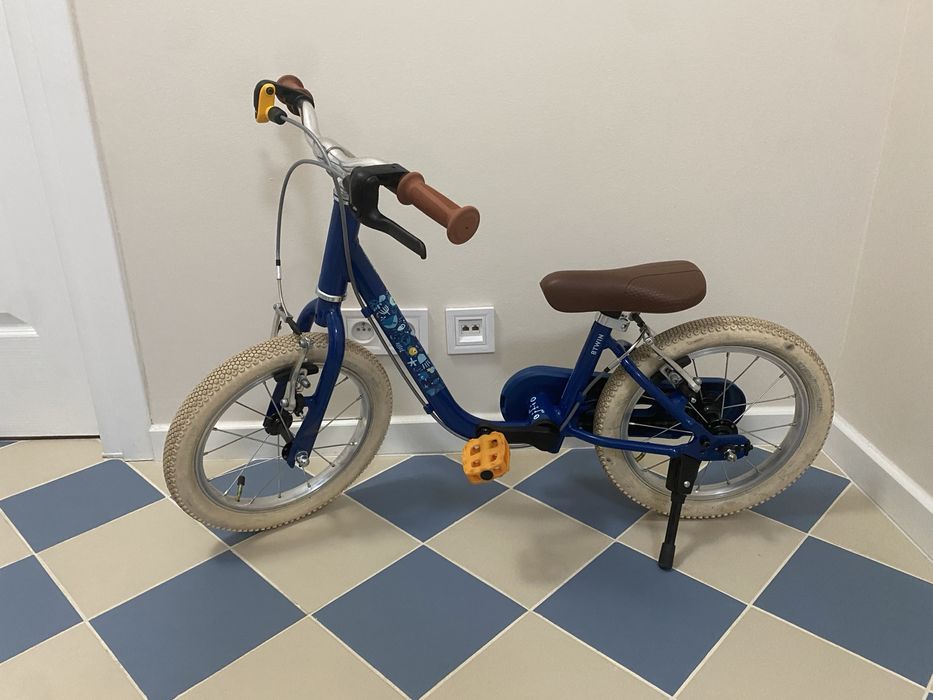 Rowerek dziecięcy 2 w 1 Btwin 900 14 cali 5,6 kg blue ocean