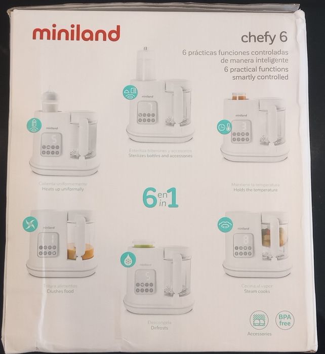 Miniland Robot de Cozinha Chefy 6
