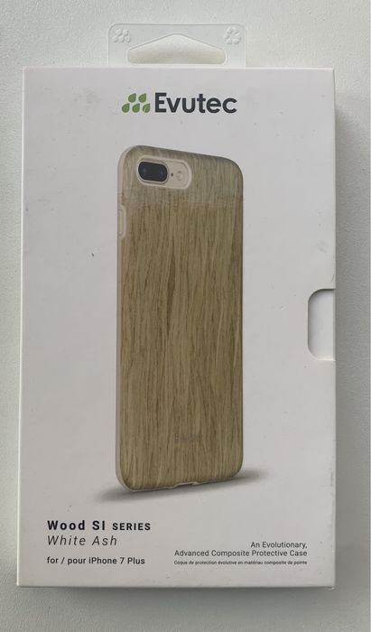 Evutec Protective Case iPhone 6 plus 7 plus чехол бампер. Белый ясень.