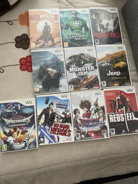 Jogos wii  seminovos , novos e usados
