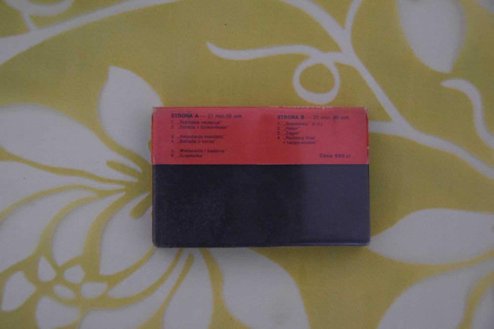 Bohdan Smoleń - Na chorobowym - kaseta magnetofonowa