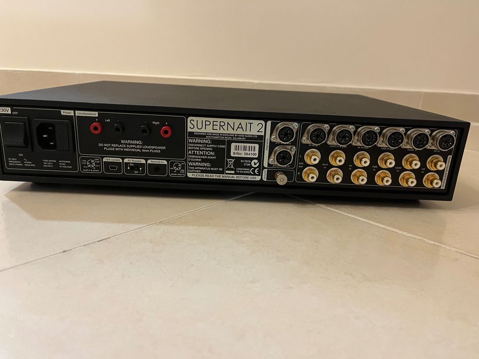 Amplificador Integrado NAIM Supernait 2