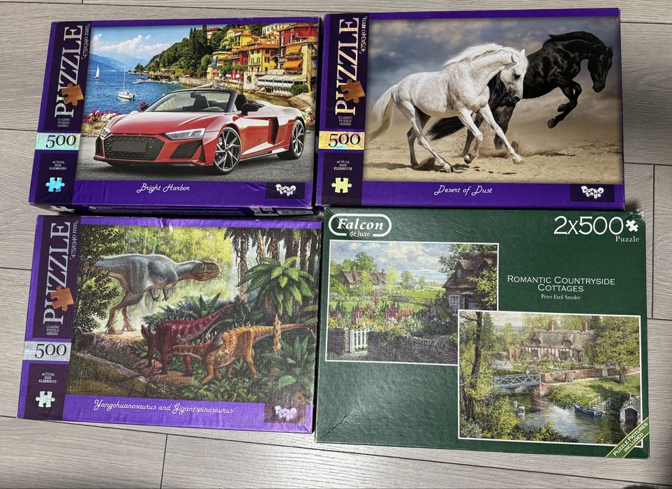 Продам пазли 500 деталей