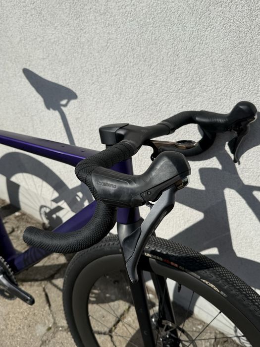 Rower gravel Rose Backroad 57 cm GRX810 deepest purple full carbon