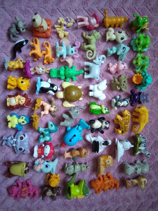 Киндер птички, Китти, куколки, животные kinder
