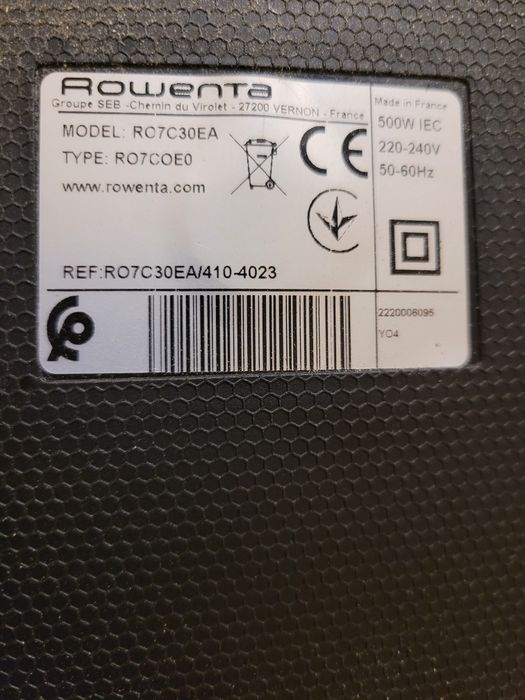 Odkurzacz bezworkowy Rowenta