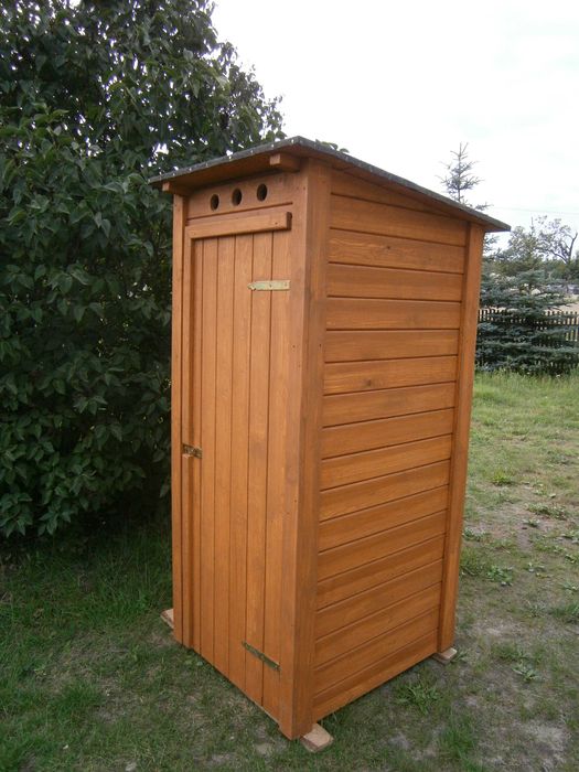 Wc drewniane / ogrodowe/ wychodek