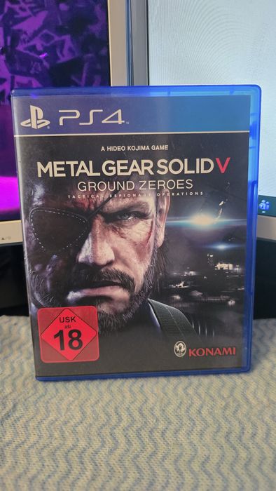 Metal gear solid V ground zeroes ps4