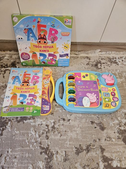 Музична книга Vtech,Пеппа,Твоя Перша Книга