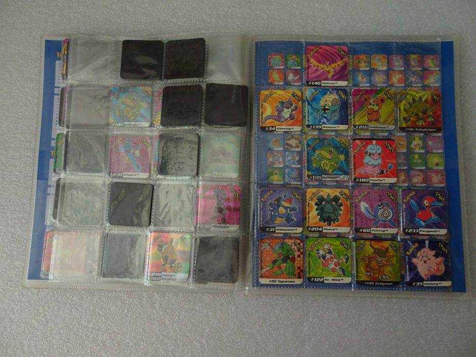 Caderneta Pokémon Staks (tem 95 staks)