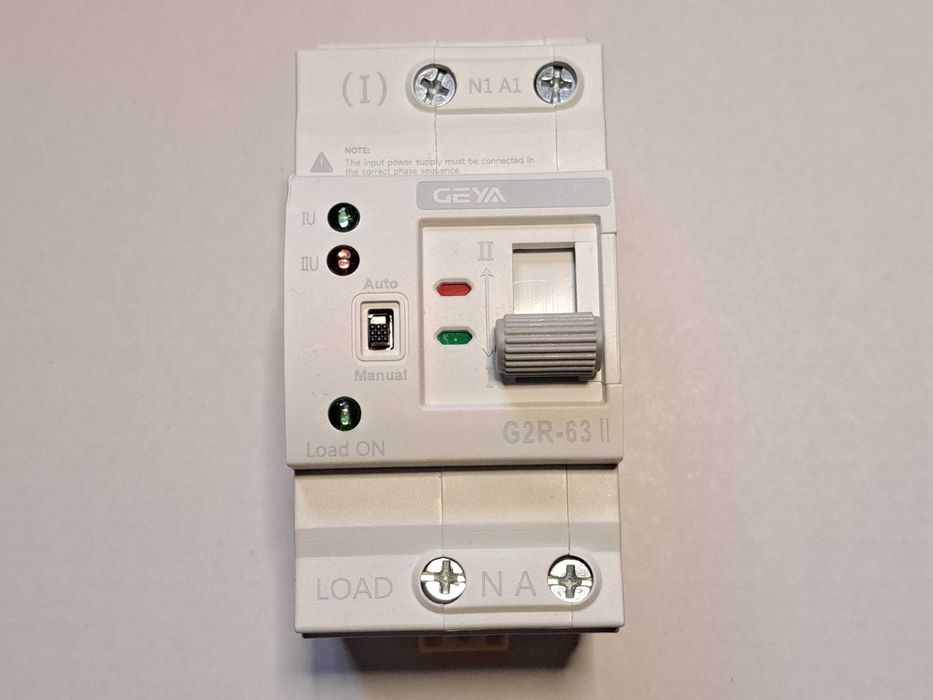 АВР автомат ввода резерва GEYA G2R 2P 63А