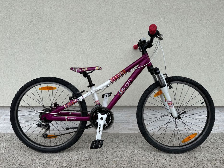 Rower SCOTT CONTESSA - koła 24, aluminiowy, amortyzacja, Shimano