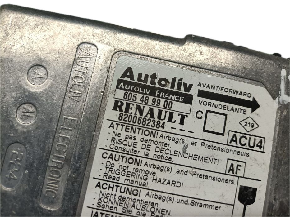 Centralina airbag RENAULT Megane II (BM0/1_, CM0/1_)