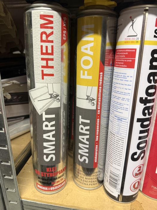 Pianki do styropianu 12szt nowe