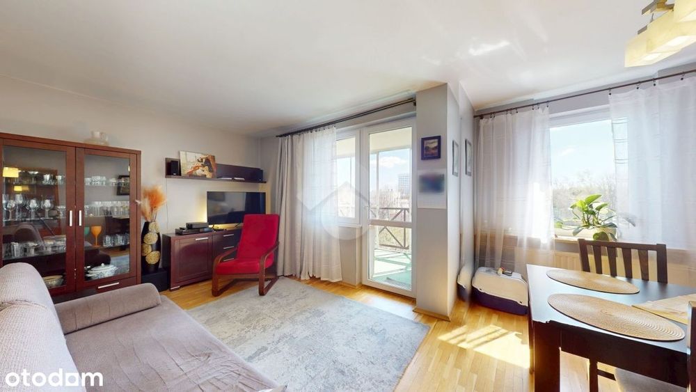 3-pokojowe mieszkanie z balkonem | łazienka z oknem