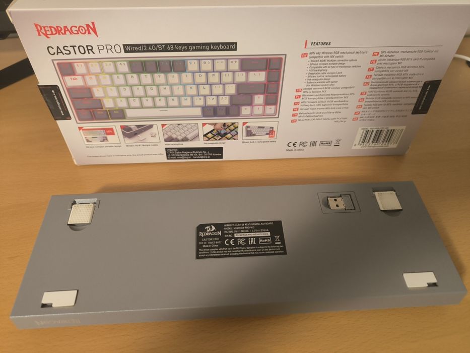 Klawiatura mechaniczna Redragon castor PRO