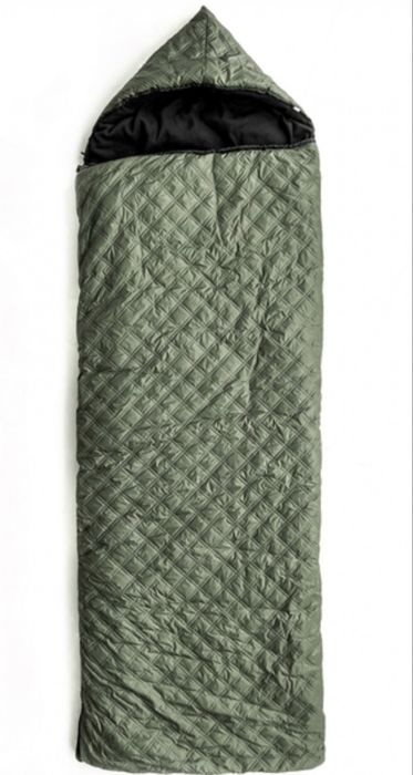 Тактичний спальний мішок на флісі весна літо осінь 215 х 75 см