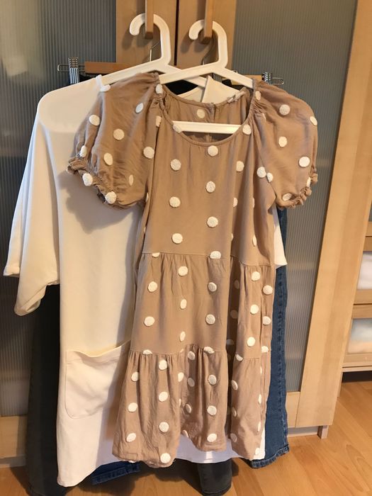 Ubrania ciążowe - spodnie i tuniki XS-S