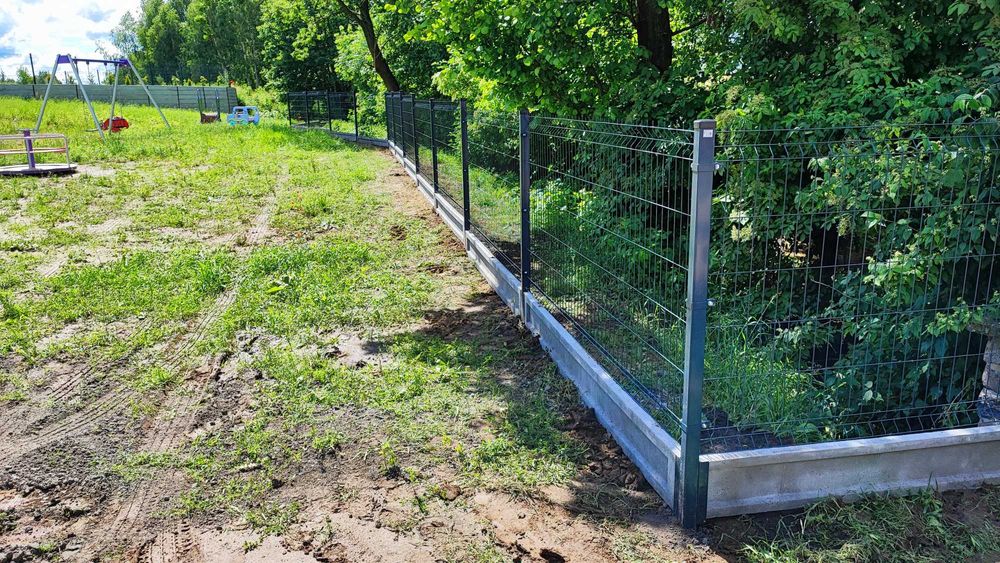 PRODUCENT Ogrodzenie panelowe 3D 2D, Panel, Podmurówka