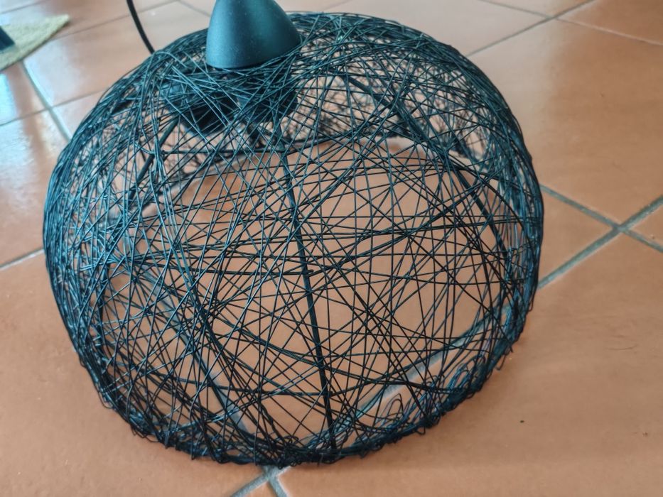 Par de candeeiros de teto