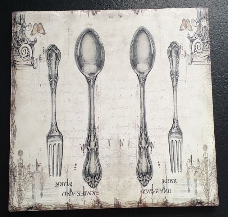 Podkładka ceramiczna do kuchni lub dekoracja